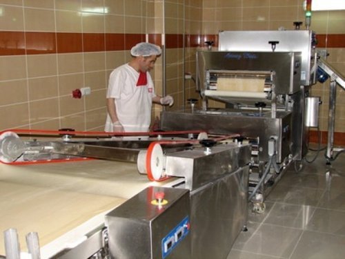 Пекарня с оборудованием для производства пиццы без сотрудников