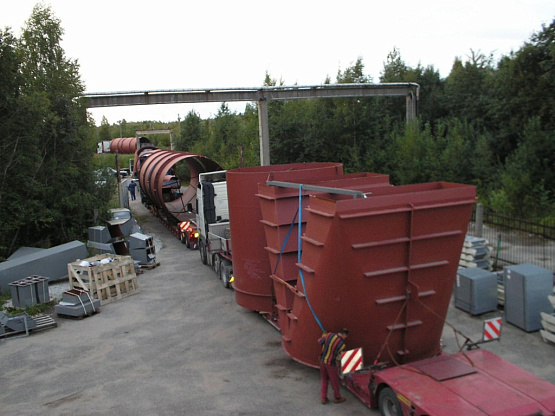 Завод по изготовлению металлоконструкций в Эстонии