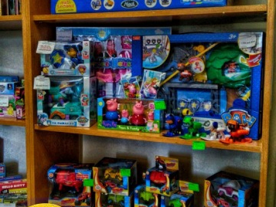 Магазин детских игрушек с высокой проходимостью и постоянными клиентами