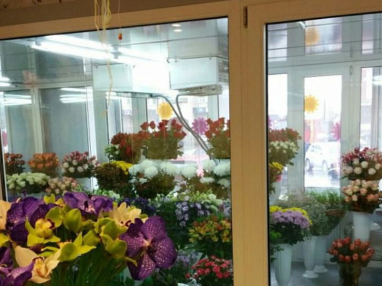 Цветочный магазин с выгодным месторасположением