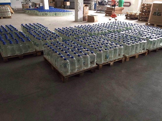 Производство бутилированной воды. Огромный спрос на продукт