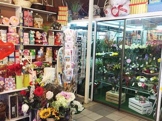 Цветочный магазин в центре Питера