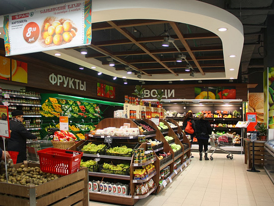Магазин продуктов в Москве